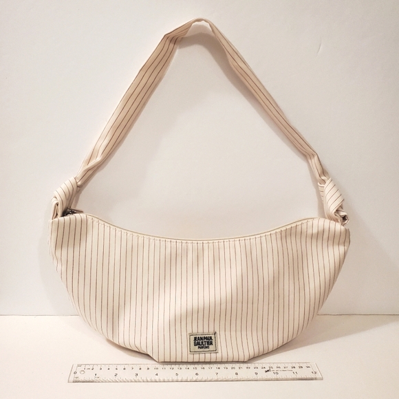 Jean Paul Gaultier - Striped Hobo Bag Purse - Picture 5 of 6